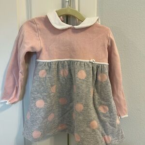 Mayoral 18 M girls sweater dress toddler baby sweater guc